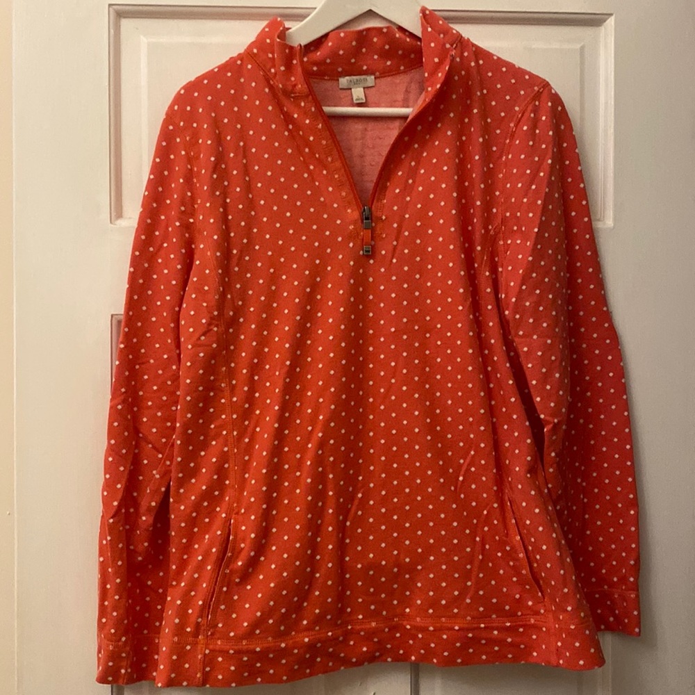 Talbots quarter zip